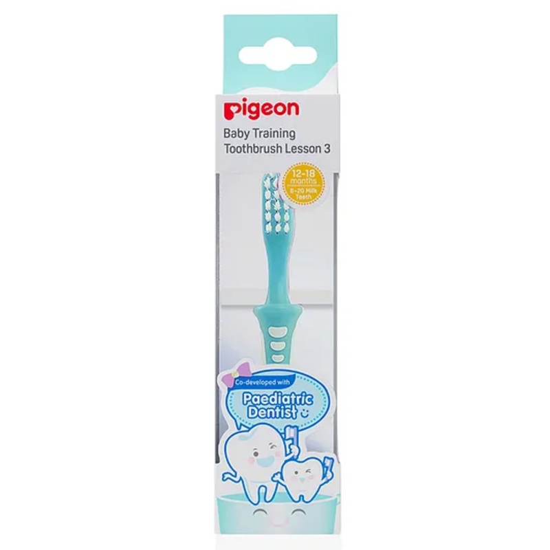 Pigeon Baby Training Toothbrush – Lesson 3