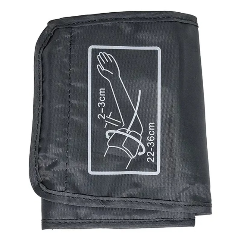 Sahyog Wellness Single Tube Normal Size Blood Pressure Monitor Machine Cuff – Compatible with All Brands (Dark Grey) – Design may vary