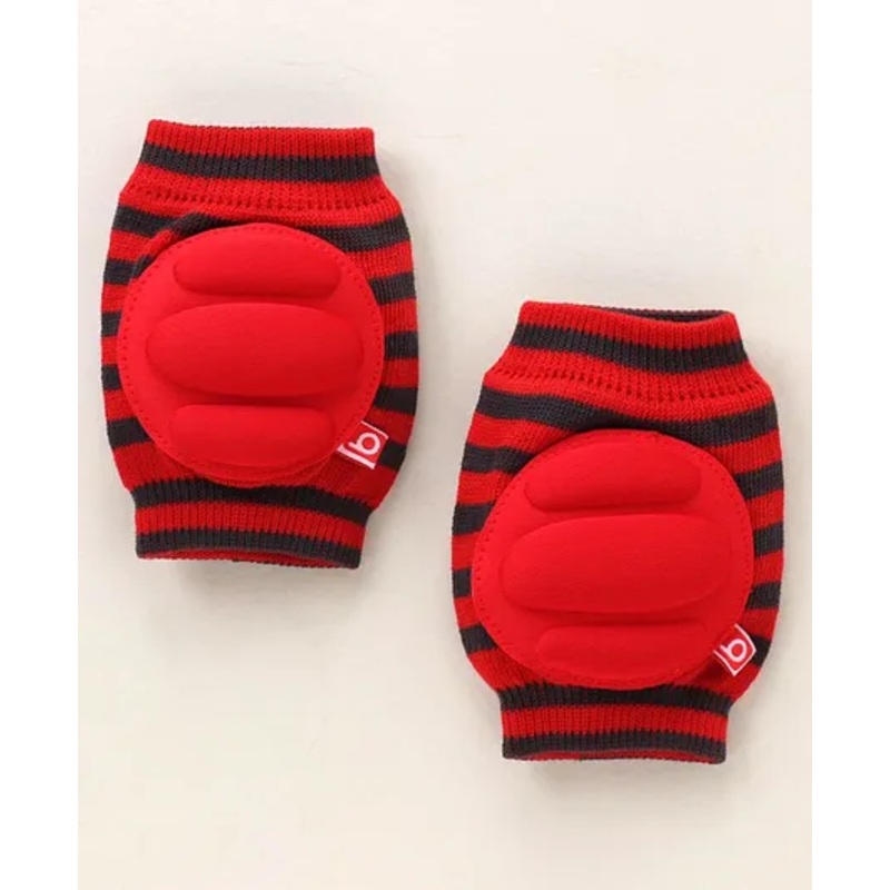 Babyhug Elbow & Knee Protection Pads Protection Pads Red & Grey (Design May Vary)