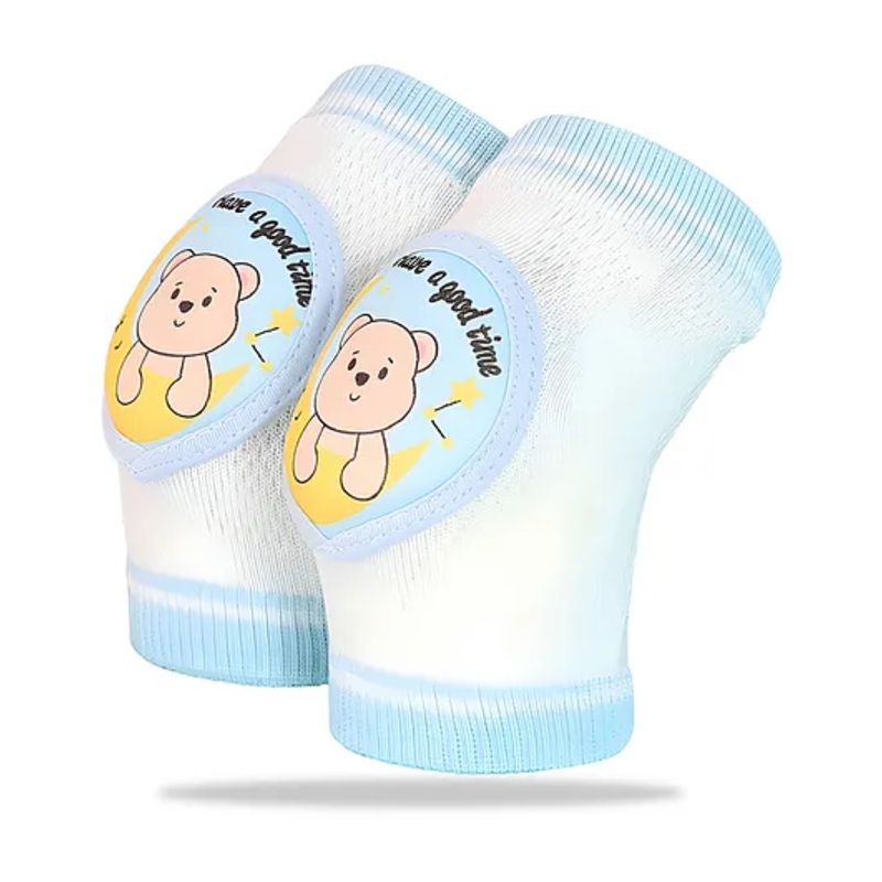 Bembika Baby Kneepad for Crawling – Cute Bear Sky