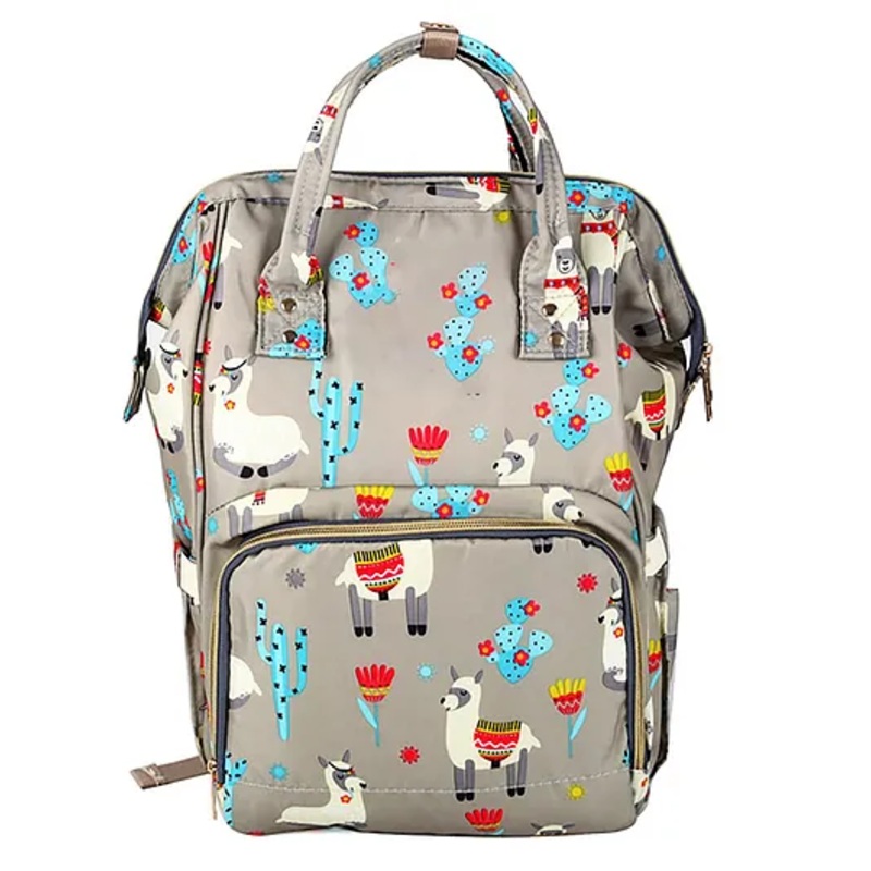 House of Quirk Maternity Backpack  – Alpaca Grey