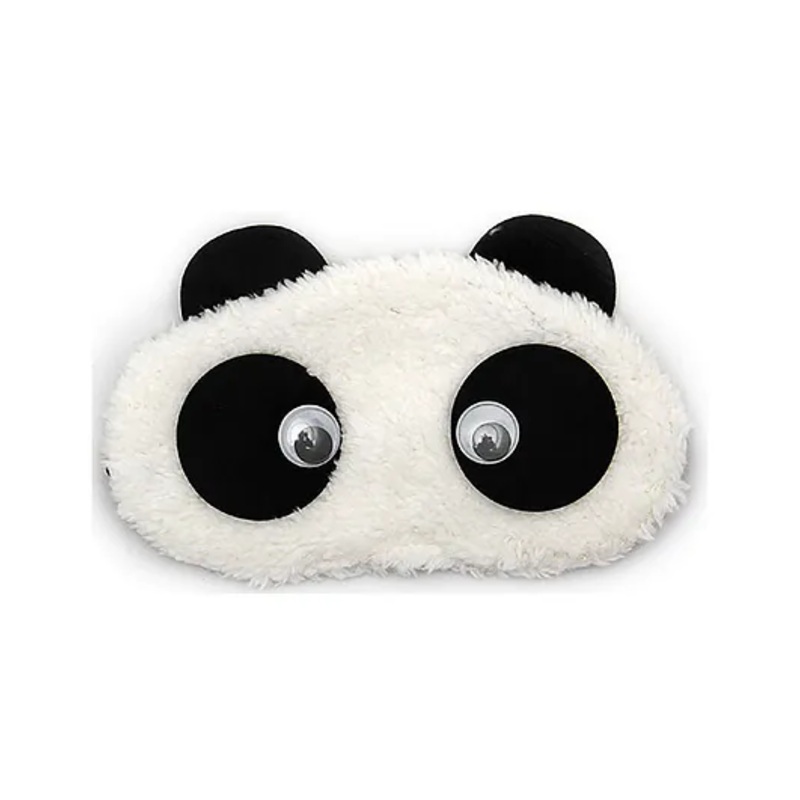 Jenna Eyes Panda Sleeping Eye Mask  – Black & White