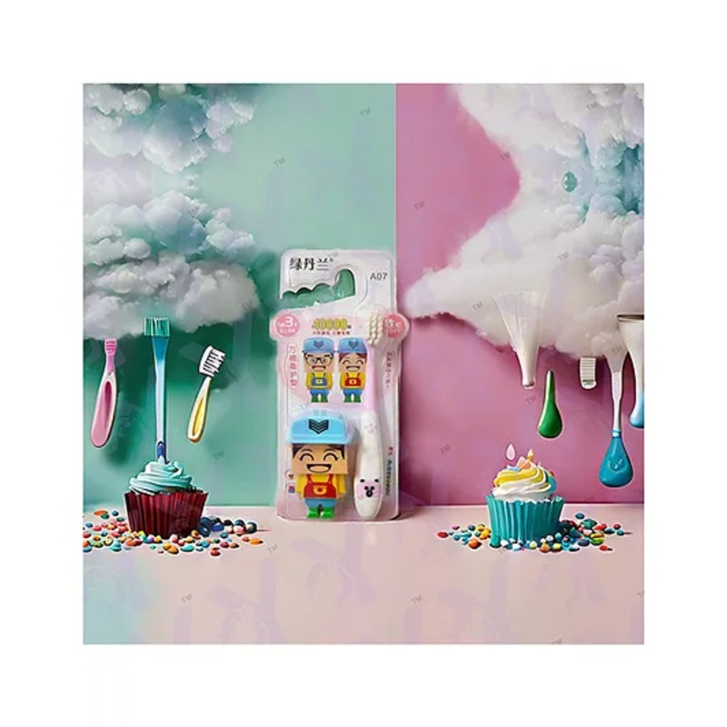 Yunicorn Max Smarty Boy Toothbrush with Eraser & Sharpner Toy – Colour may vary