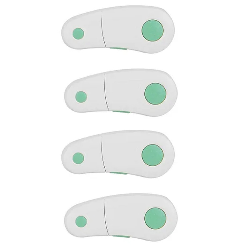 Safe-O-Kid Child Safety Cabinet Lock Pack Of 4 – Blue