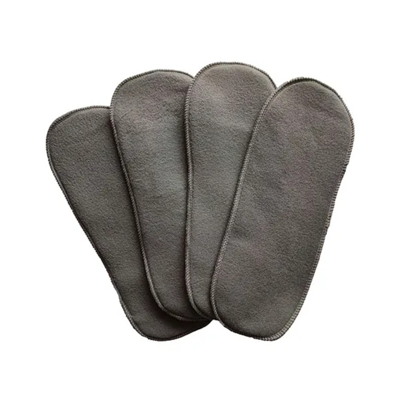 Fantasy India Reusable Washable Cloth Diaper Nappies With Wet-Free 5 Layer Insert Pads – Pack of 4