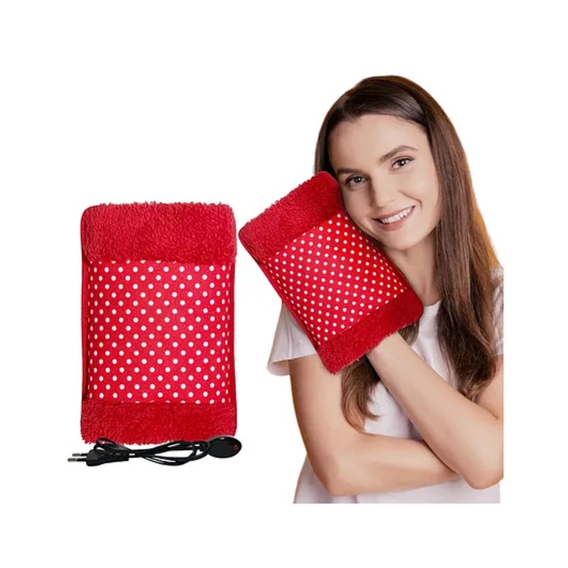 INPOUT Electric Hot Water Bag for Pain Relief (Color may vary)