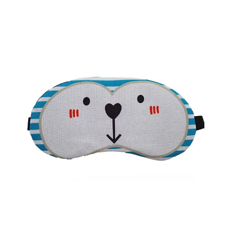 Jenna Arrow Cartoon Face Sleeping Eye Mask