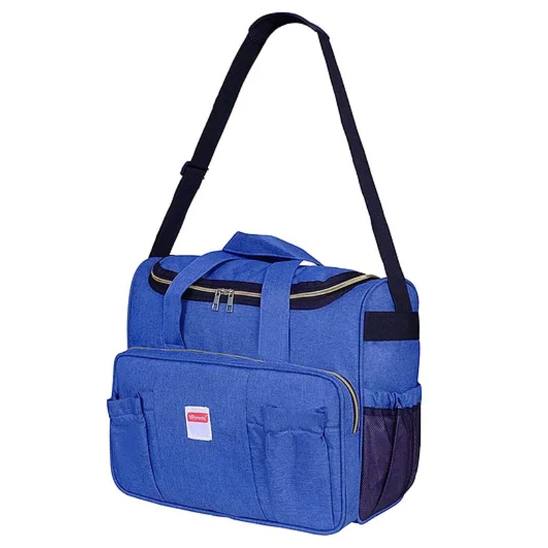VParents Stylish Maternity Multipurpose Mother Bag Cum Diaper Backpack Sholder 11 Pockets – Sky Blue