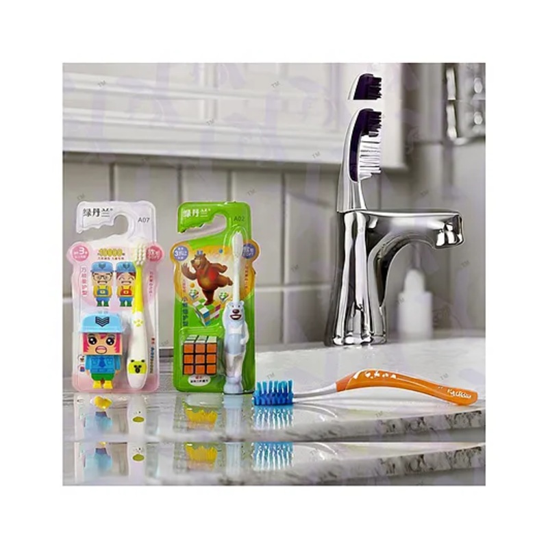 Yunicorn Max Smarty Boy Eraser & Sharpner Toy Toothbrush & Bear Toothbrush with Cube Toy Combo – Colur May Vary