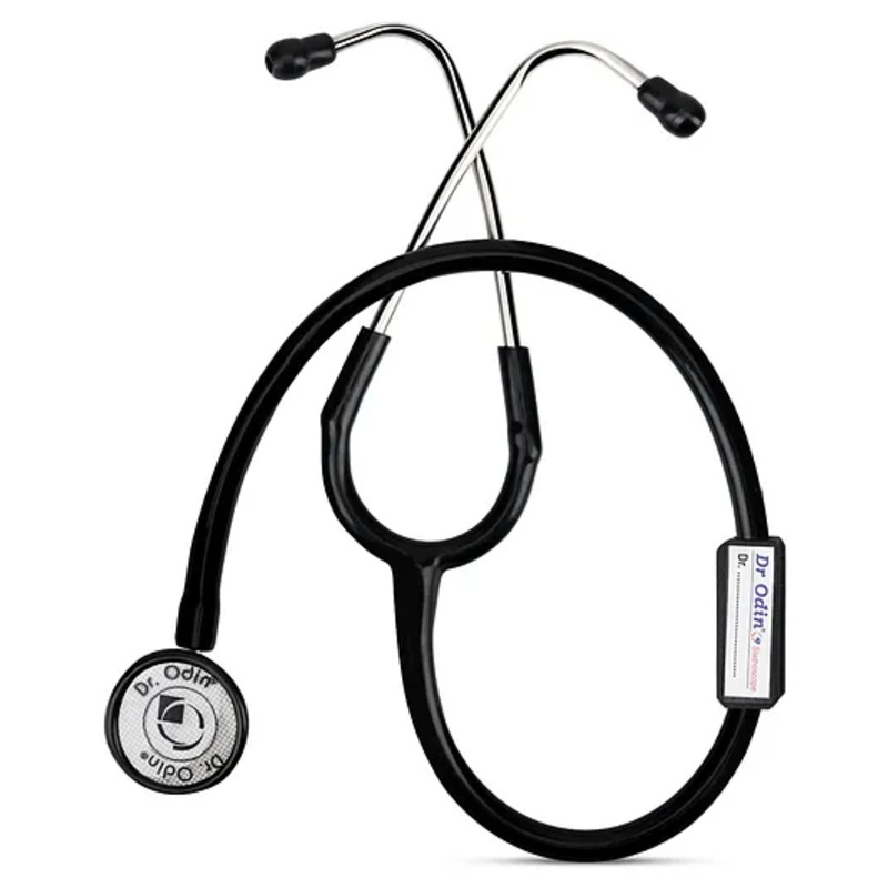 Dr. Odin Sthethoscope Dual Head (Black)