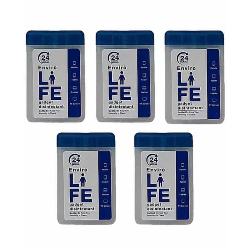 Envirolife Gadget Disinfectant Pocket Spray Pack of 5 – 20 ml Each