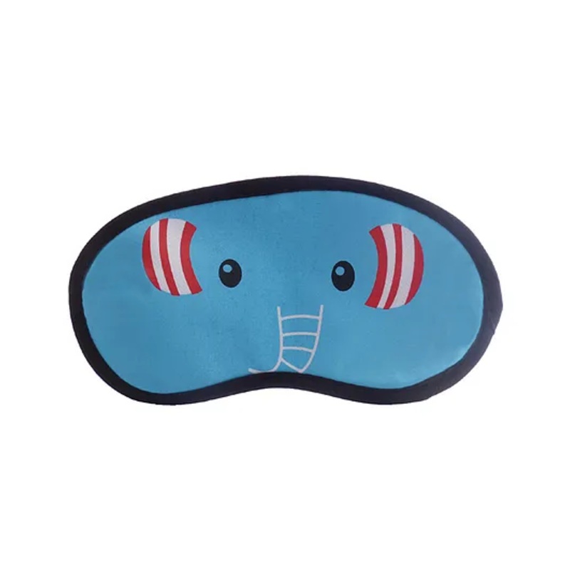 Jenna Elephant Face Sleeping Eye Mask – Blue