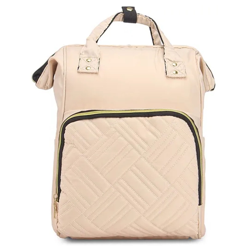Multifunctional Diaper Backpack – Beige