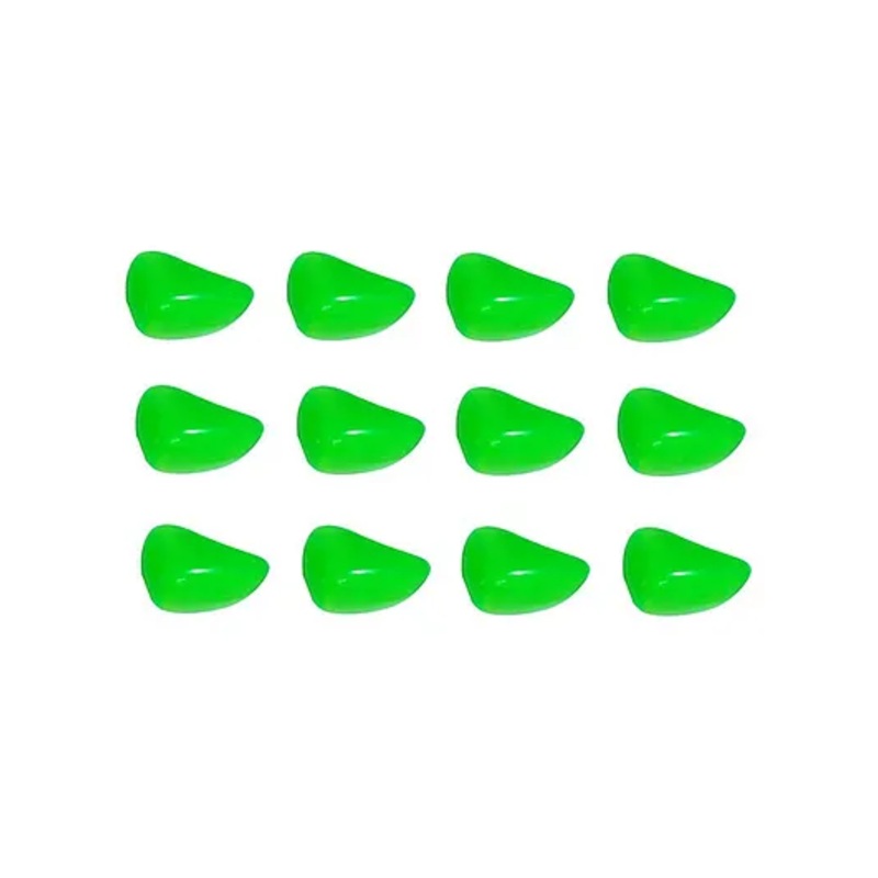 Safe-O-Kid Tear Drop Corner Caps Green – Pack of 12