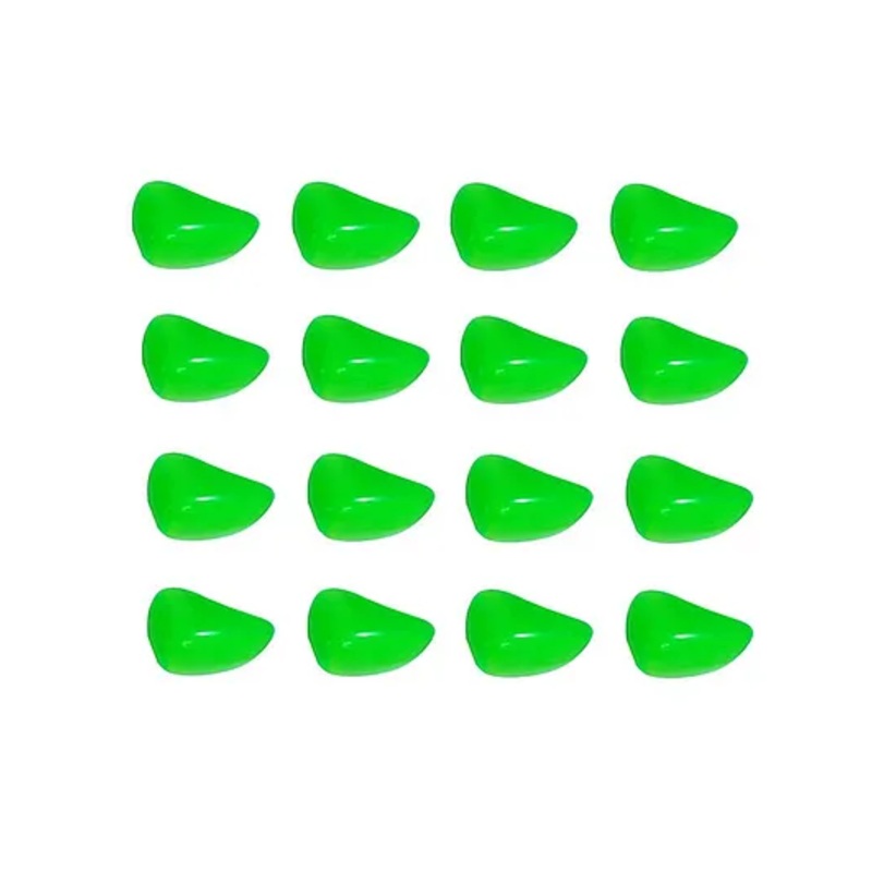 Safe-O-Kid Tear Drop Corner Caps Green – Pack of 16
