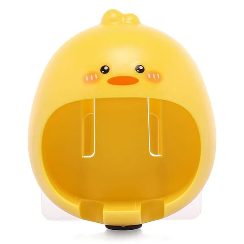 Toothbrush Holder Duck Design and Print – Yellow