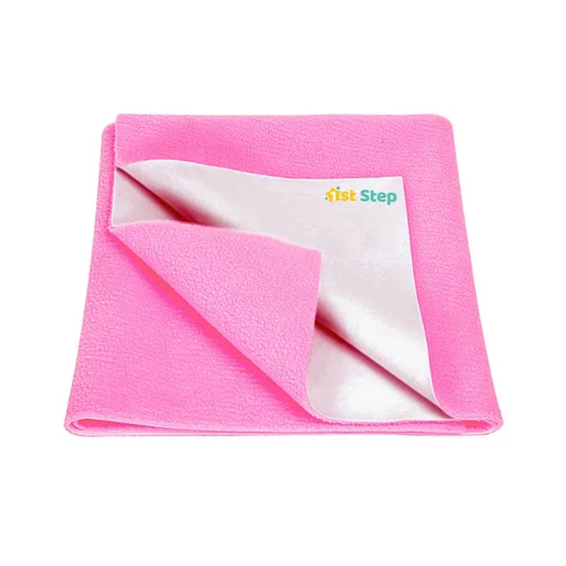 1st Step Extra Absorbent Dry Bed Protector Sheet Medium – Pink