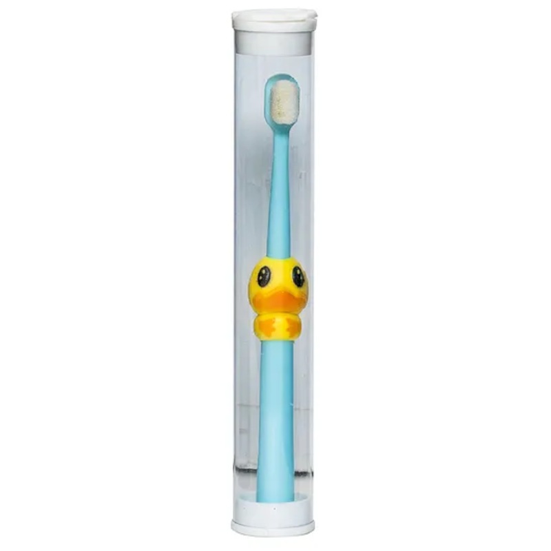 Adore Chick Nano Bristles Toothbrush with Storage Case – Blue
