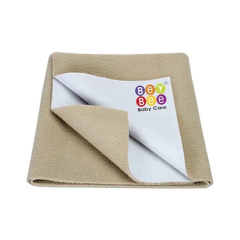 BeyBee Cotton Baby Bed Protecting Mat Large – Beige