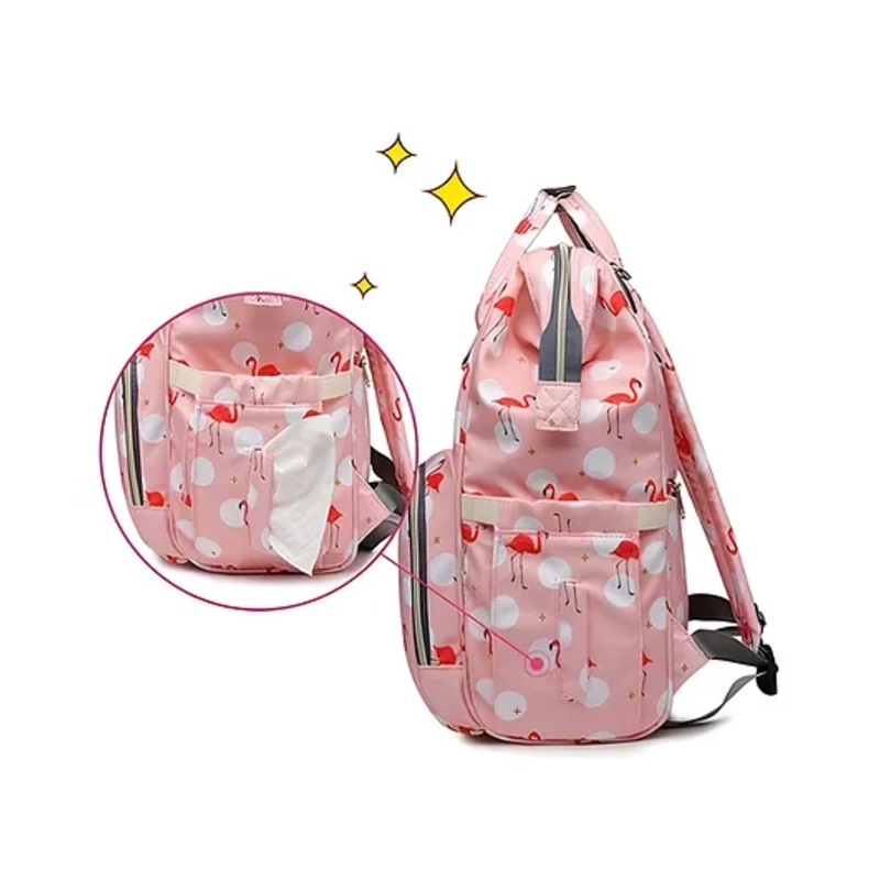 COZY VIBES Mother Bags Backpack, Multi-Pocket Travel Backpack – Diaper Bags- PACK OF 1- COLOR MAY VARY