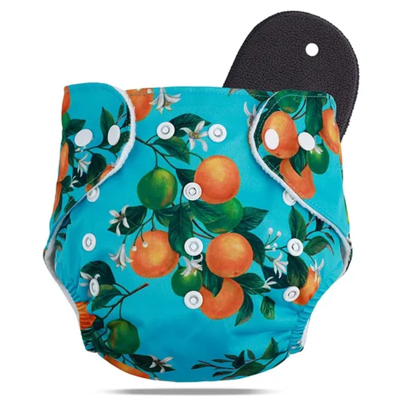 Devico Leakage Proof Reusable Cloth Diaper With 5 Layer High absorbent Pad Pack of 1 – Blue