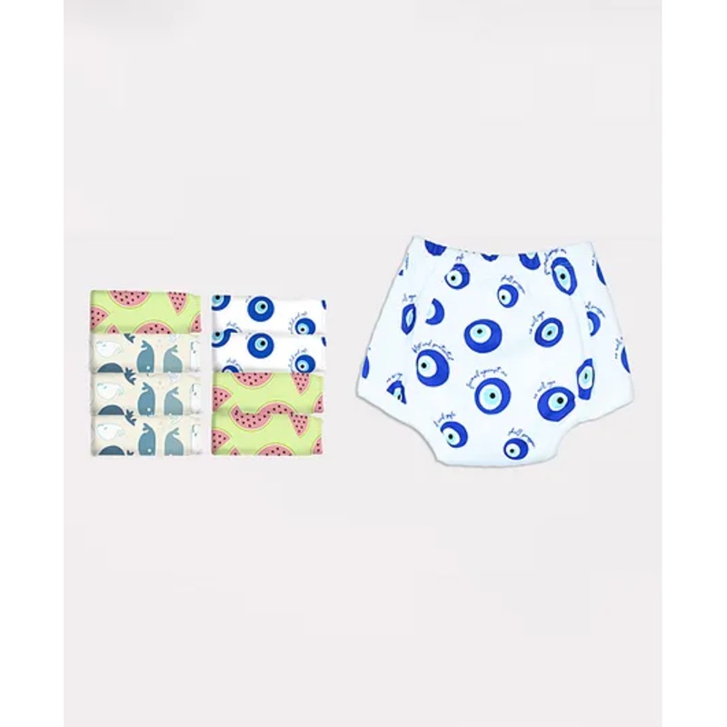 Snugkins Potty Training Pants for Kids. (Size 1, Fits 1-2 Years) – Pack 9