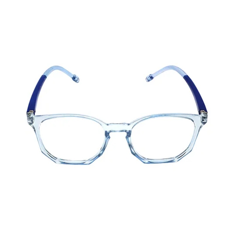 Spiky TR90 Blue Block Anti Glare Zero Power Glasses – Blue
