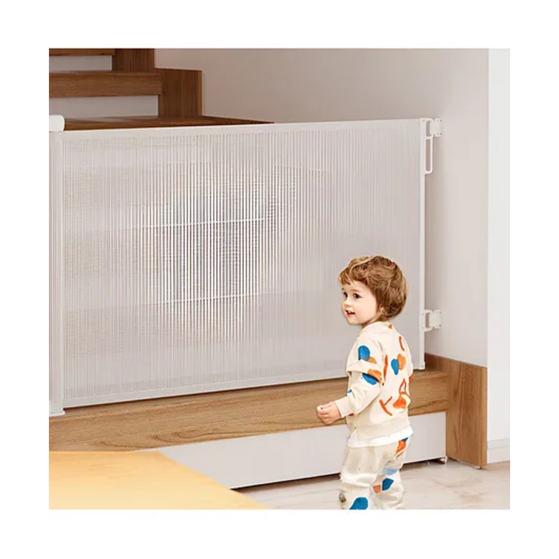 SYGA Retractable Baby Safety Gate – White