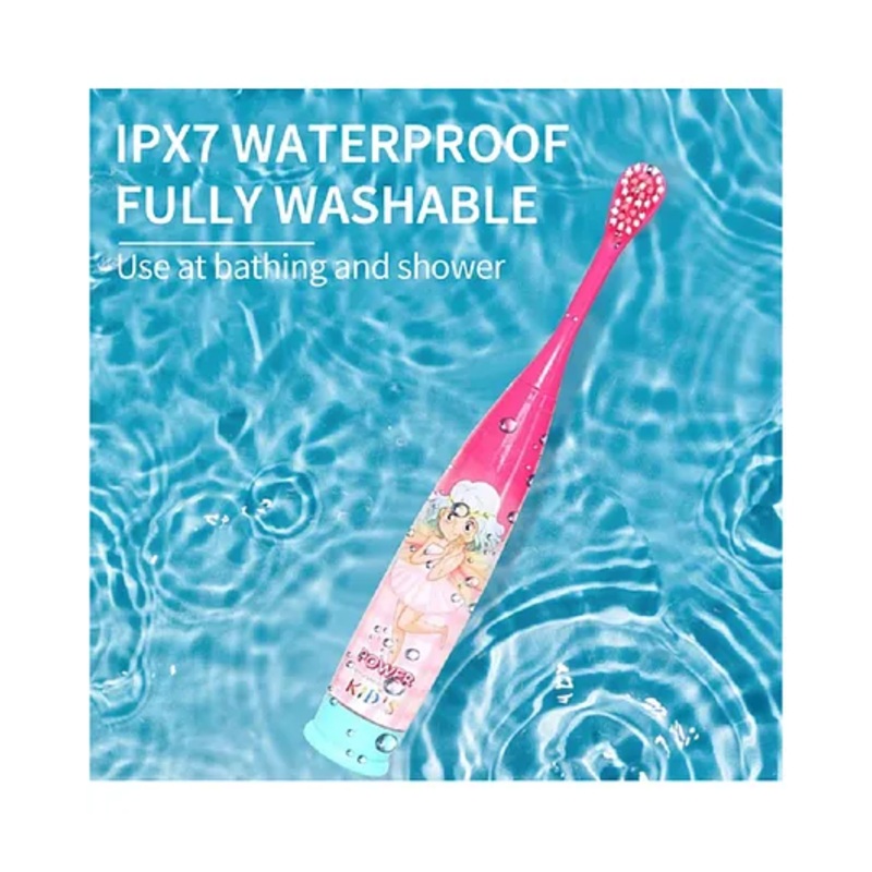 TERA 13 Extra Soft Electric Battery Powered Toothbrush for Girls,Multicolour-1Pcs