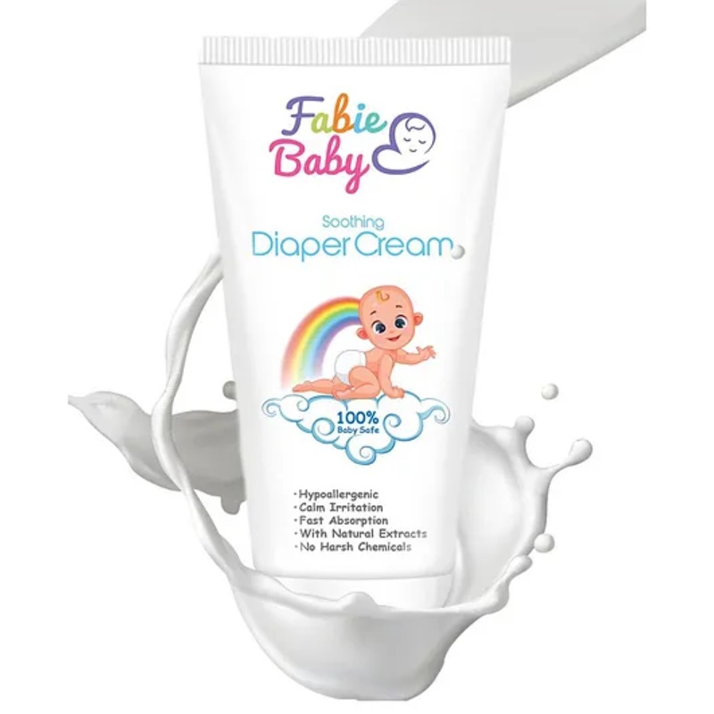 Fabie Baby Diaper Rash Cream for Baby Organic Rash Cream for New Born Baby (50ml)