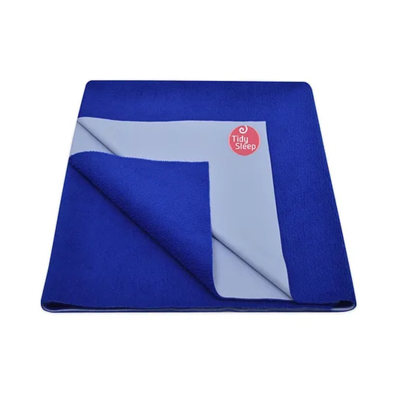 Tidy Sleep  Ultra Absorbent Baby Dry Sheets & Bed Protector – Royal Blue