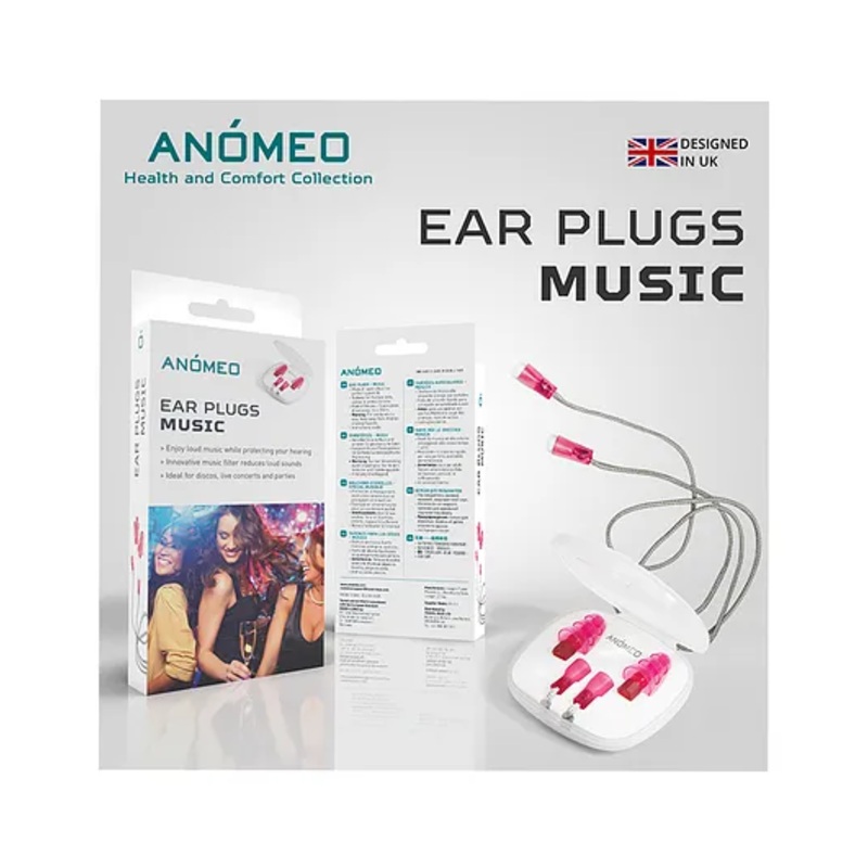 Anomeo Music Ear Plugs – Multicolor