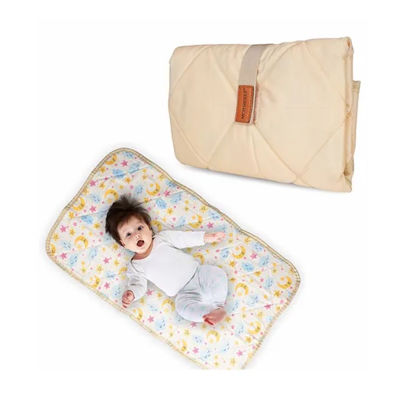 Motherly Diaper Changing Mat for Newborn Baby, Reusable Portable Changing Pad, Crib Mat for Baby, Sleeping Mattress for Boys & Girls