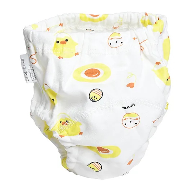 THE LITTLE LOOKERS Potty Training Pants for Babies I Reusable & Waterproof Pull up Underwear | Cloth Diaper for Babies-White Duck (2 Year – 3 Years) (Pack of 1)
