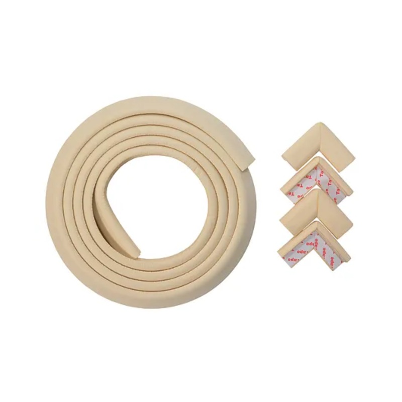 BabySafeHouse Proofing & Child Safety Furniture Edge & Corner Guard Strip – Beige
