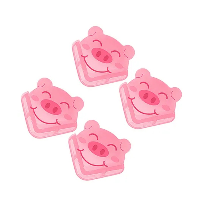 Safe-O-Kid Piggy Shaped Corner Guards Pack of 4 – Pink