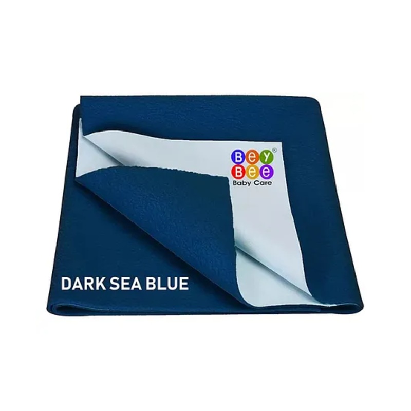 BeyBee Cotton Bedding Set – Dark Sea Blue