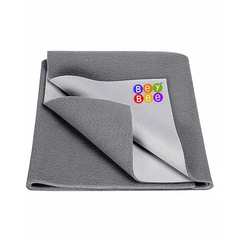 BeyBee Waterproof Rubber Sheet X-Large 200cm X 140cm – Grey