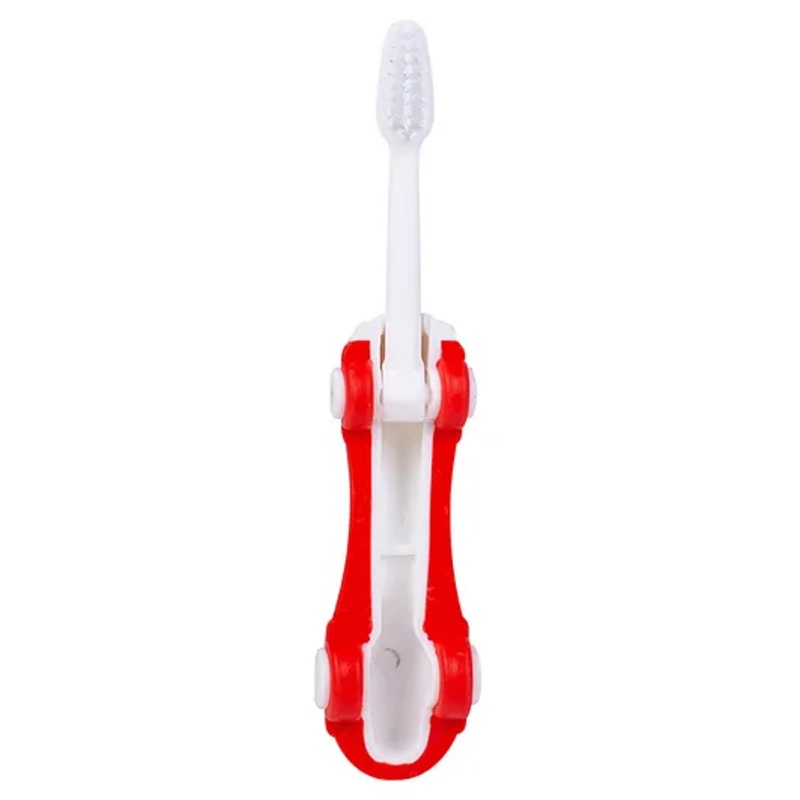 Mee Mee  Foldable Toothbrush – Red And White
