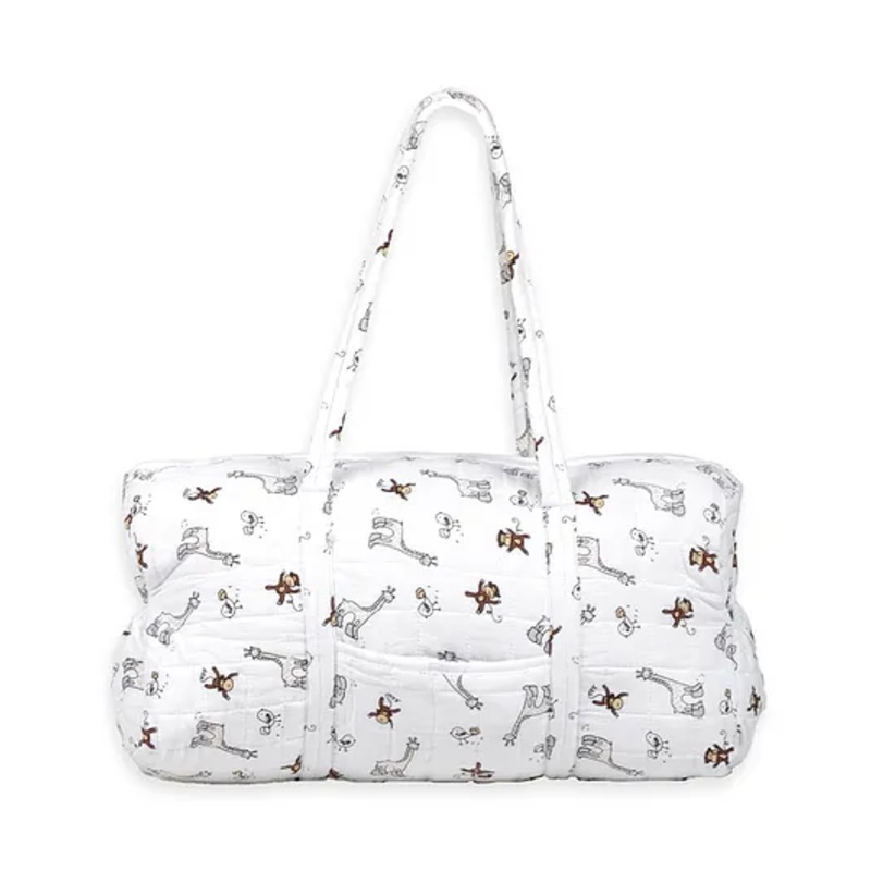 Moms Home Cotton Diaper Bag Jungle – Multicolor