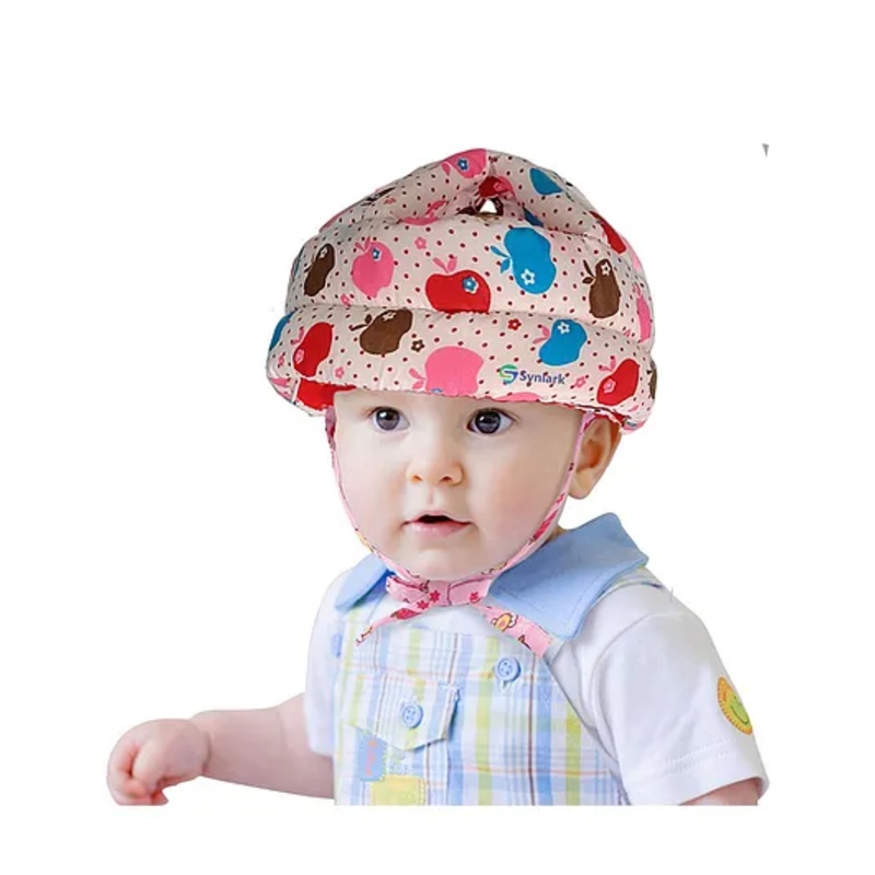Synlark Baby Safety Helmet Anti-Fall for Kids – Pink