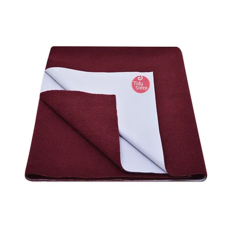 TIDY SLEEP Ultra Absorbent Bed Protector Extra Large – Maroon
