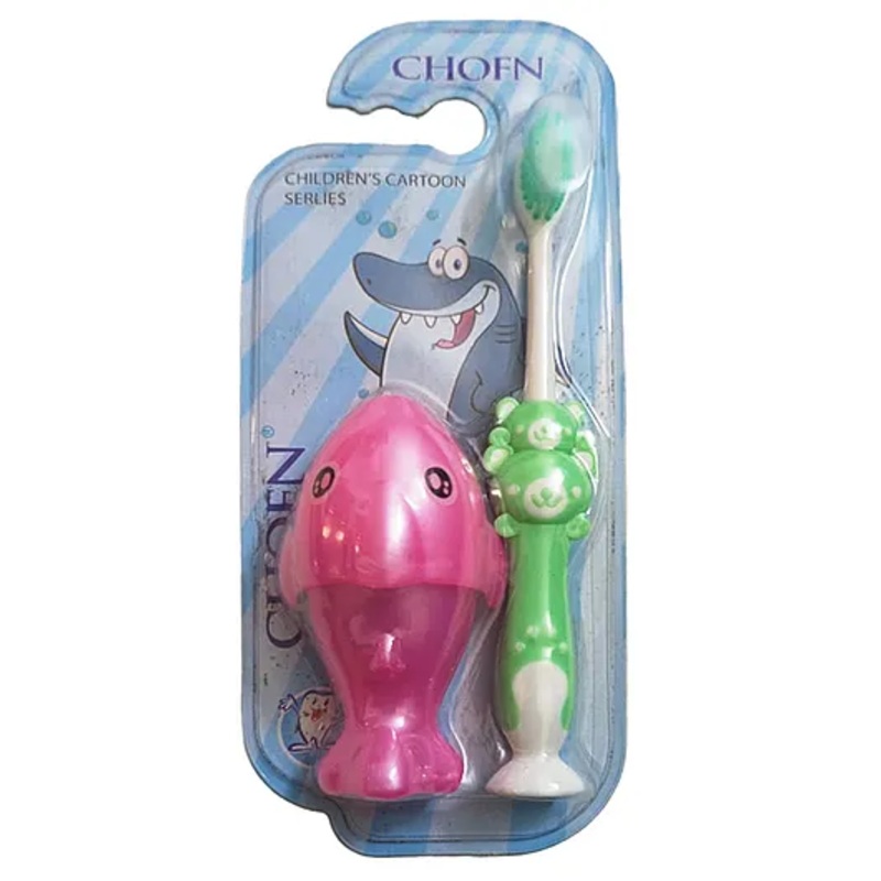 Yunicorn Max Kids Toothbrush with Whale Toy – Colour may vary