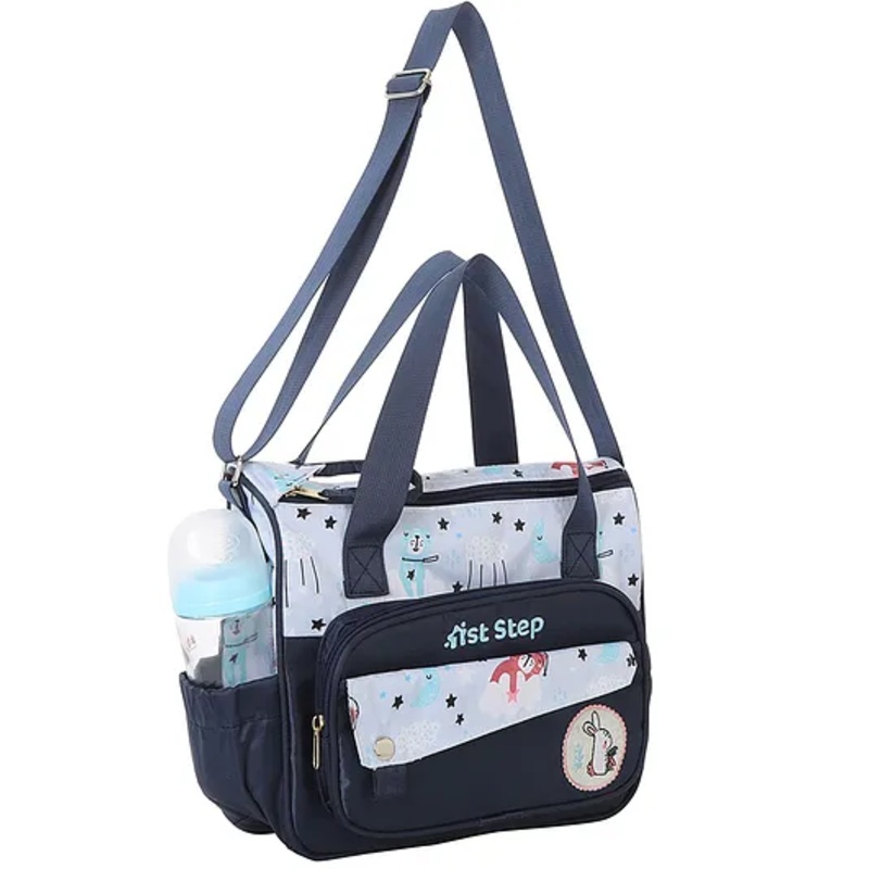 1st Step Smart And Multi-Functional Diaper Bag Diaper Bag (Blue)