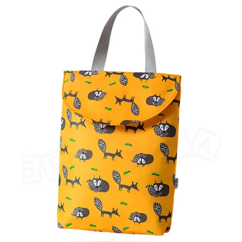 Bembika O Multi Bembika Diaper Bag Organizing Pouches, Travel Pouch Bags Fox – Yellow