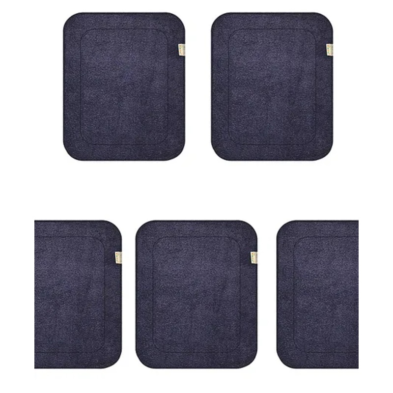 Dumbledo Reusable Cloth Diaper Inserts with 6 Layer Microfiber  High Absorbency, Leak-Proof, Baby, Infant, Toddler, Eco-friendly-Pack of 4