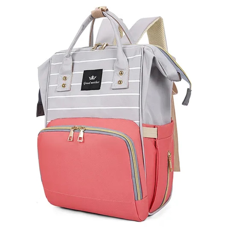 FunBlast Multipurpose Baby Diaper Bags for Mom   Pack of 1 Peach