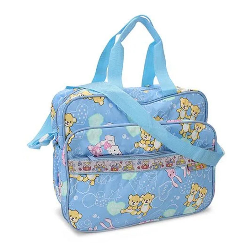 Mee Mee Mama’s Bag Cutie Bear Print – Blue