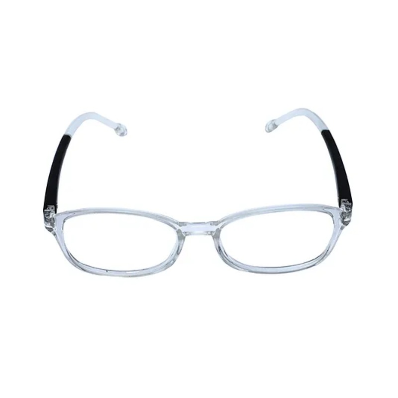 Spiky TR90 Blue Block Anti Glare Zero Power Glasses – Blue Black