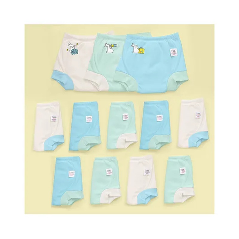 SuperBottoms Padded Underwear for 2-3Y Babies | Potty Training Pants for Mess-Free Diaper-Free Time | Bummy’s Day Out | Pack of 12